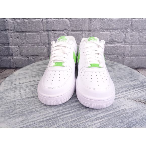 Nike Air Force 1 07 White/Action Green Youth 4.5 Women 6 New In Box - Picture 4 of 13